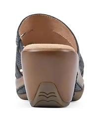 White Mountain Women's Valora Slip-On Clog Sandals