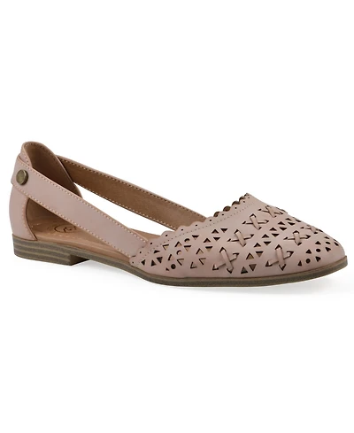 White Mountain Women's Nobler Pointed Toe Flats