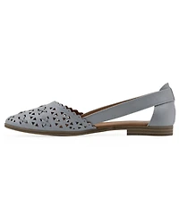 White Mountain Women's Nobler Pointed Toe Flats