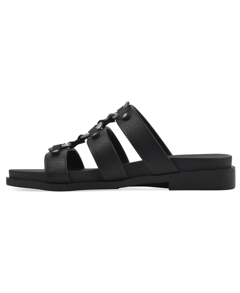 White Mountain Women's Koala Slip-On Flat Sandals