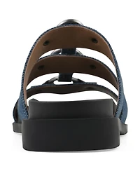 White Mountain Women's Koala Slip-On Flat Sandals