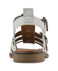 White Mountain Women's Mayday Round Toe Flat Sandals