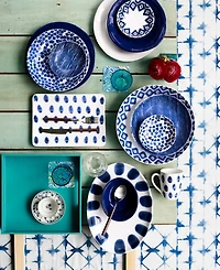 Vietri Santorini 3 Piece Serveware Set