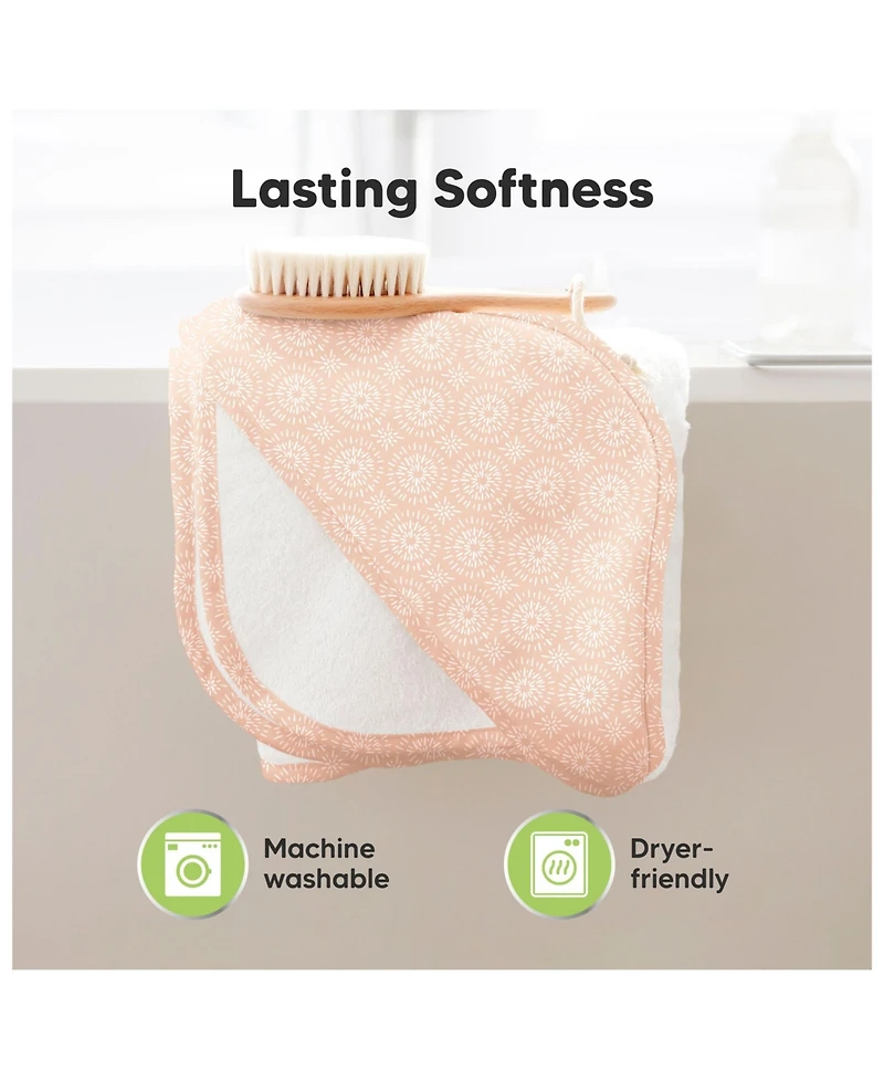 KeaBabies Luxe Baby Hooded Towel, Bath Towels, Beach Towel for Newborn, Kids