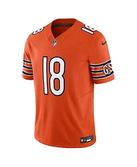 Nike Men's Caleb Williams Orange Chicago Bears Vapor F.u.s.e. Limited Jersey