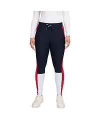 Wear by Erin Andrews Women's Navy/Red Houston Texans Color-Block Leggings