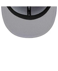 New Era Men's Purple Charlotte Hornets Jersey Hook Statement Edition 9FIFTY Snapback Hat