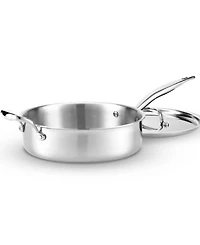 Heritage Steel Titanium Series Fully Cladded 4-Quart Saute Pan with Lid