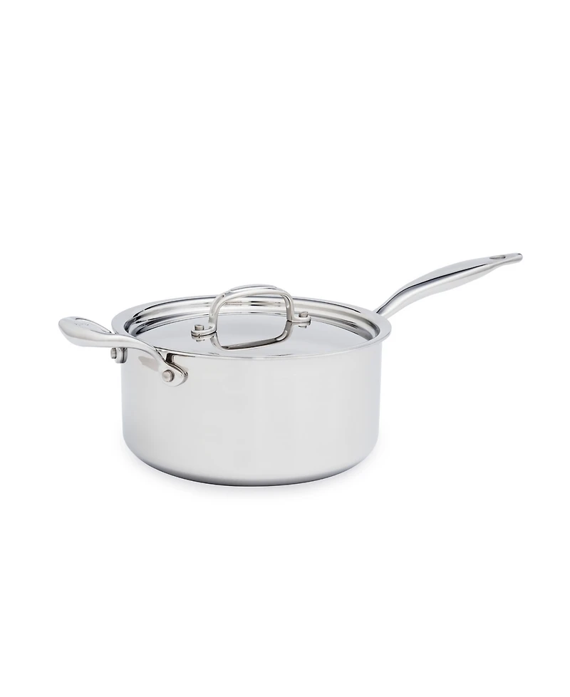 Heritage Steel Titanium Series Fully Cladded 4-Quart Saucepan with Lid