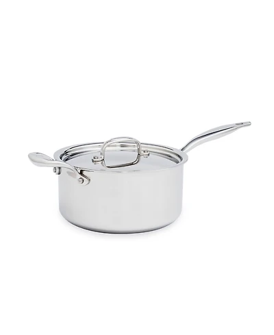 Heritage Steel Titanium Series Fully Cladded 4-Quart Saucepan with Lid