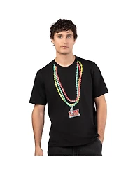 Starter Men's Black Super Bowl Lix Big Chain T-Shirt