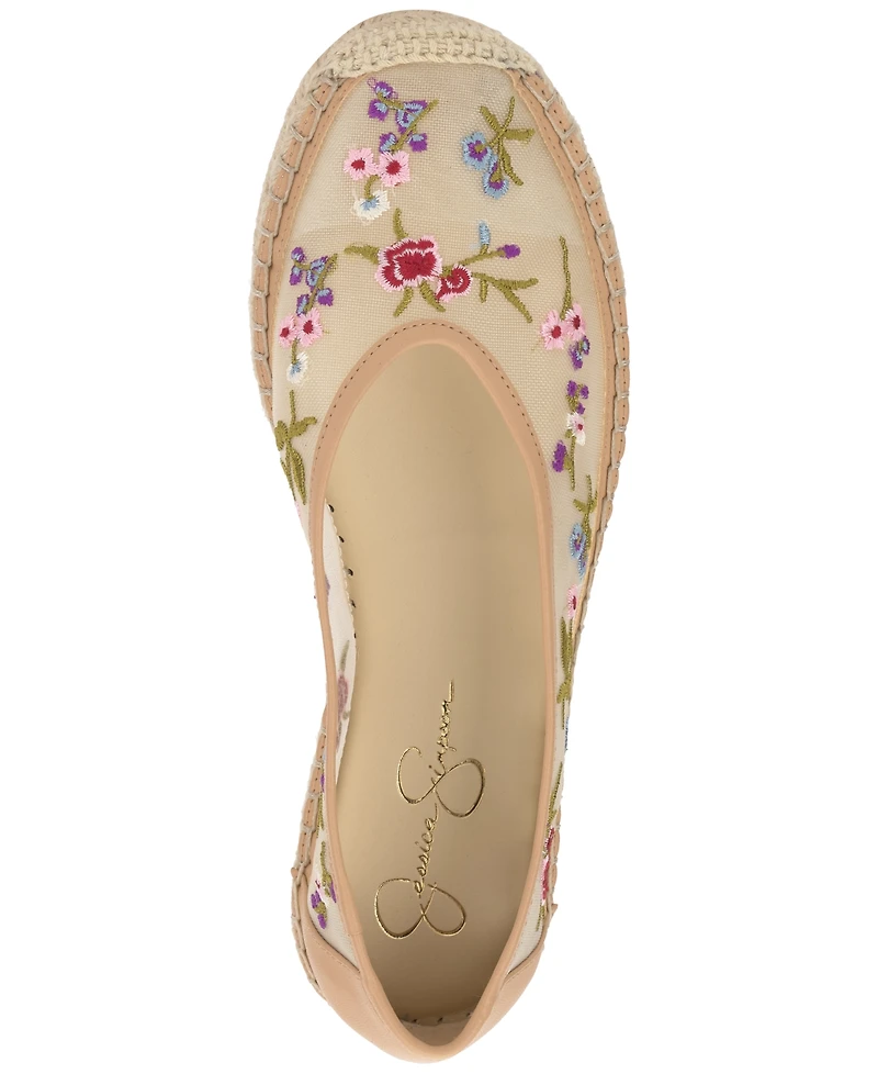 Jessica Simpson Women's Lucciea Mesh Espadrille Flats