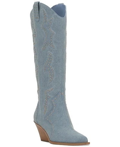 Jessica Simpson Women's Zaikes Studded Western Boots