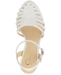 Jessica Simpson Women's Inaia Woven Platform Dress Sandals