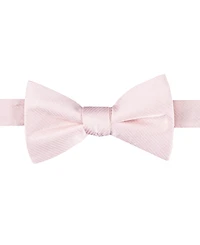 Tommy Hilfiger Men's Solid Bow Tie & Medallion Pocket Square Set