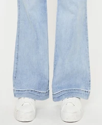 Kancan Women's Holly High Rise Slim Flare Jeans