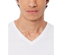 Lacoste Men's 5-Pack Slim-Fit V-Neck Undershirts