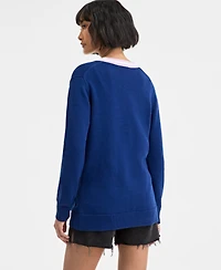 On 34th Women's Tipped Boyfriend Cardigan, Exclusively at Macy's