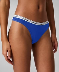 Calvin Klein Women's Modern Logo Thong Underwear QD5043