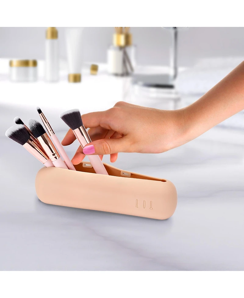 Sorbus 2 Pack Travel Cosmetic Makeup Brush Holder