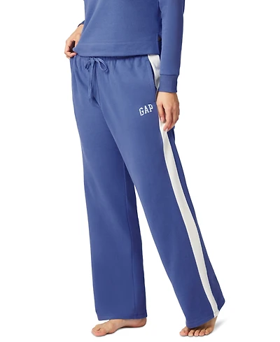 Gap Women's Logo French Terry Drawstring Pajama Pants