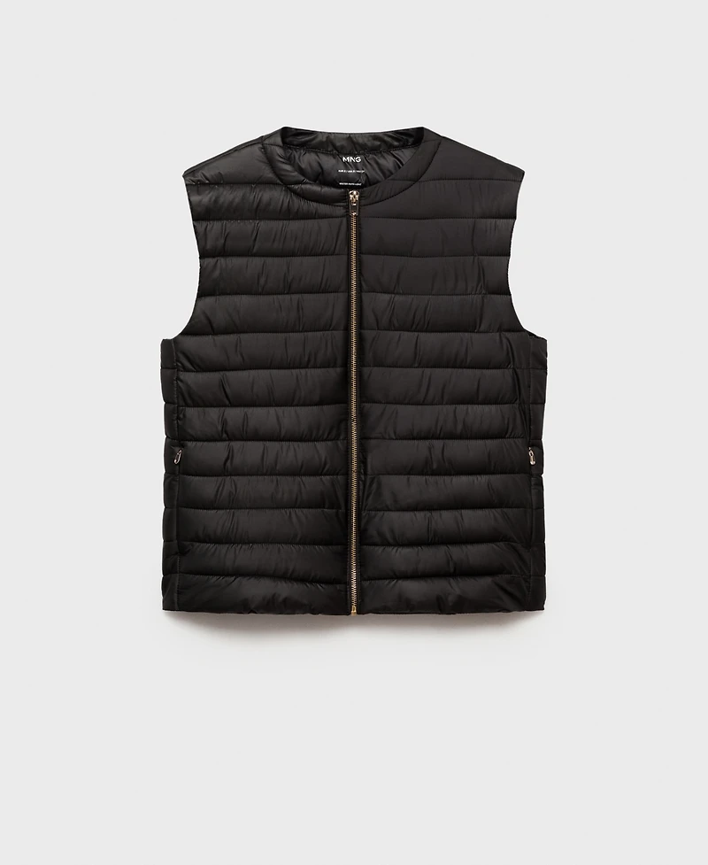 Mango Women's Quilted Vest
