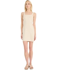 Luxely Women's Frayed-Trim Mini Dress