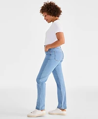 Style & Co Women's High Rise Straight-Leg Jeans, Regular, Short and Long Lengths