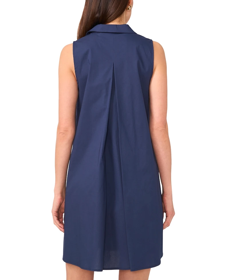 1.state Women's Collared Sleeveless Mini Dress