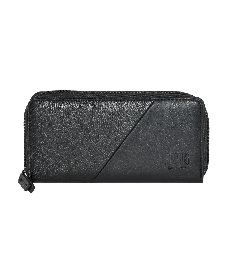 Slim Zipper Round Wallet