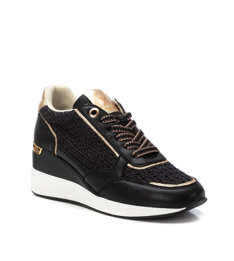 Women's Wedge Braided Sneakers By Xti