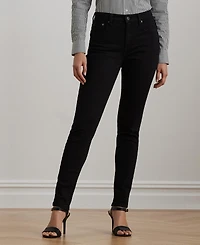 Lauren Ralph Women's High-Rise Skinny Ankle Jeans