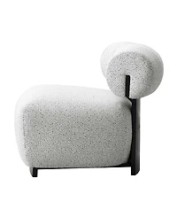 Manhattan Comfort Bartow Modern Woven Fabric Upholstered Accent Chair