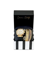 Jessica Carlyle Women's Cognac Leather Strap Analog Watch, 36mm