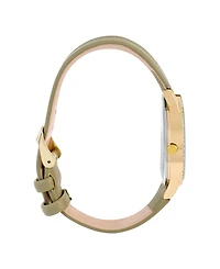 Jessica Carlyle Women's Olive Polyurethane Leather Analog Watch, 38mm