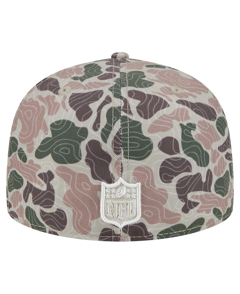 New Era Men's Philadelphia Eagles Geo Camo 59FIFTY Fitted Hat
