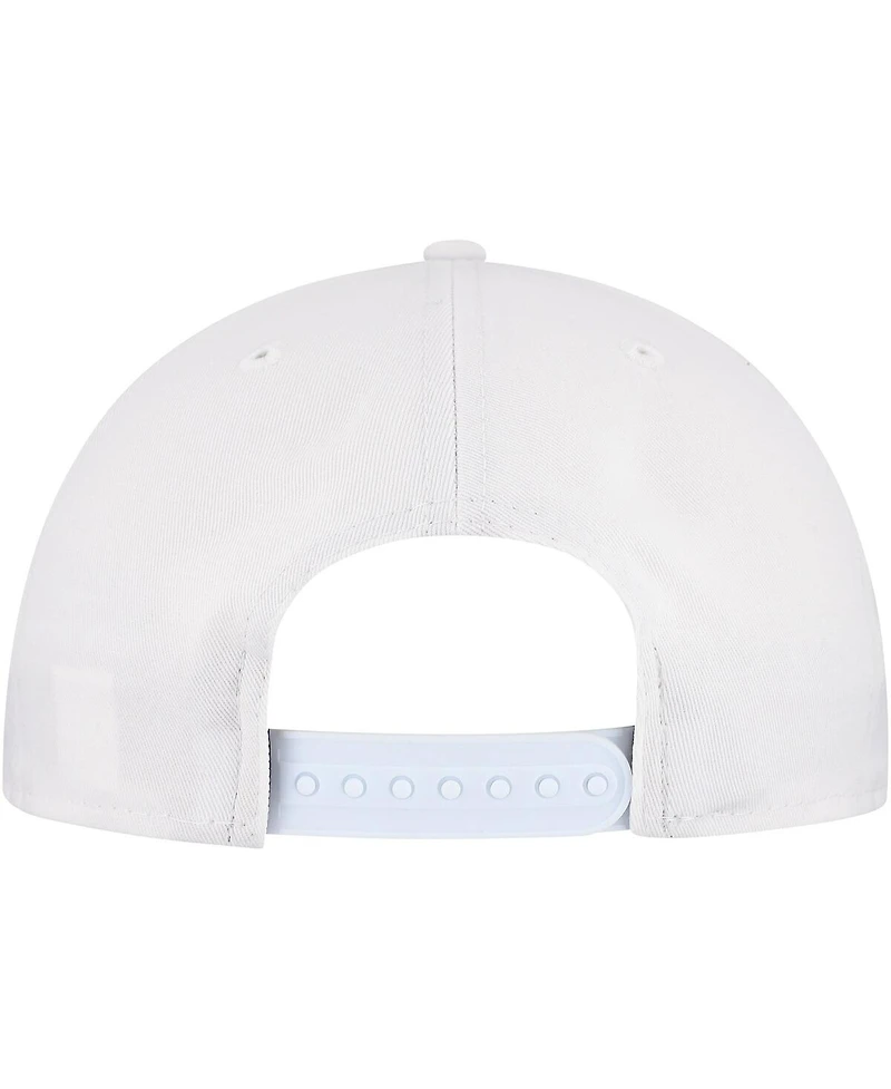New Era Men's White The Flintstones Golfer Adjustable Hat
