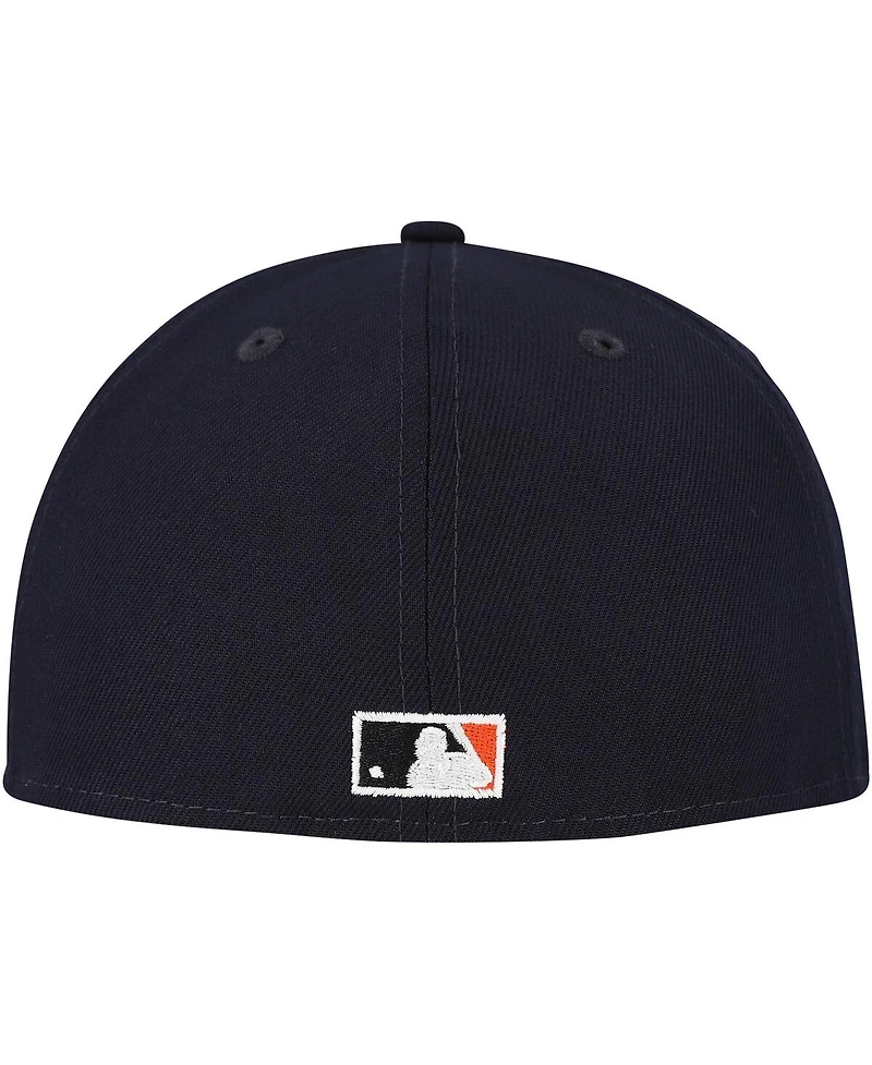 New Era Men's Navy Detroit Tigers Duo Logo 2.0 59FIFTY Fitted Hat