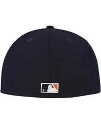 New Era Men's Navy Detroit Tigers Duo Logo 2.0 59FIFTY Fitted Hat