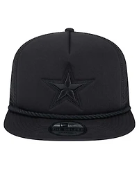 New Era Men's Black Dallas Cowboys Active Tone Golfer Snapback Hat