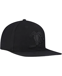 Pro Standard Men's Black Pittsburgh Penguins Classic Tonal Snapback Hat