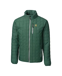 Cutter & Buck Men's Hunter Green Notre Dame Fighting Irish Alumni Logo Rainier PrimaLoft Insulated Full-Zip Puffer Vest