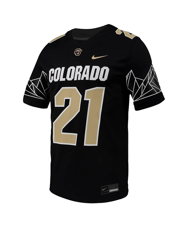 Nike Men's Shilo Sanders Black Colorado Buffaloes Untouchable Replica Game Jersey