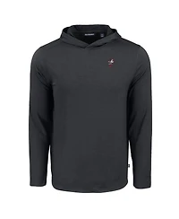 Cutter & Buck Men's Black Ohio State Buckeyes Coastline Epic Comfort Eco Long Sleeve Hoodie T-Shirt