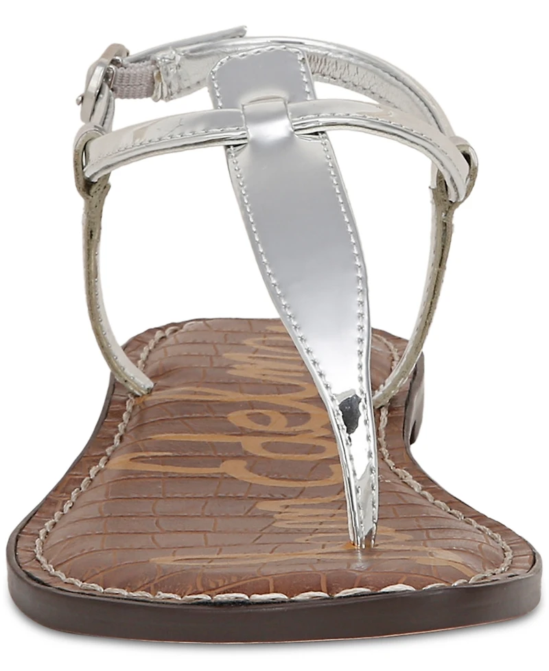 Sam Edelman Women's Gigi T-Strap Flat Sandals