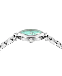 Versace Women's Swiss Greek Stainless Steel Bracelet Watch 35mm