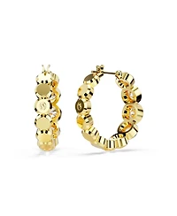 Swarovski Imber Gold-Tone Plated Hoop Earrings