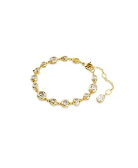 Swarovski Imber Mixed Cuts White Gold-Tone Plated Tennis Bracelet
