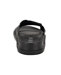 Guess Men's Vaton Strap Detail Slip On Sandals