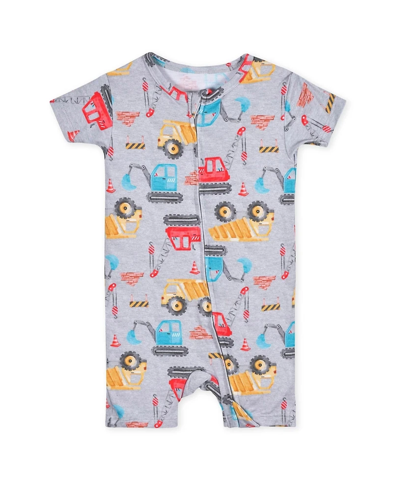 Baby Boys' and Girls' Snug Fit Soft Romper